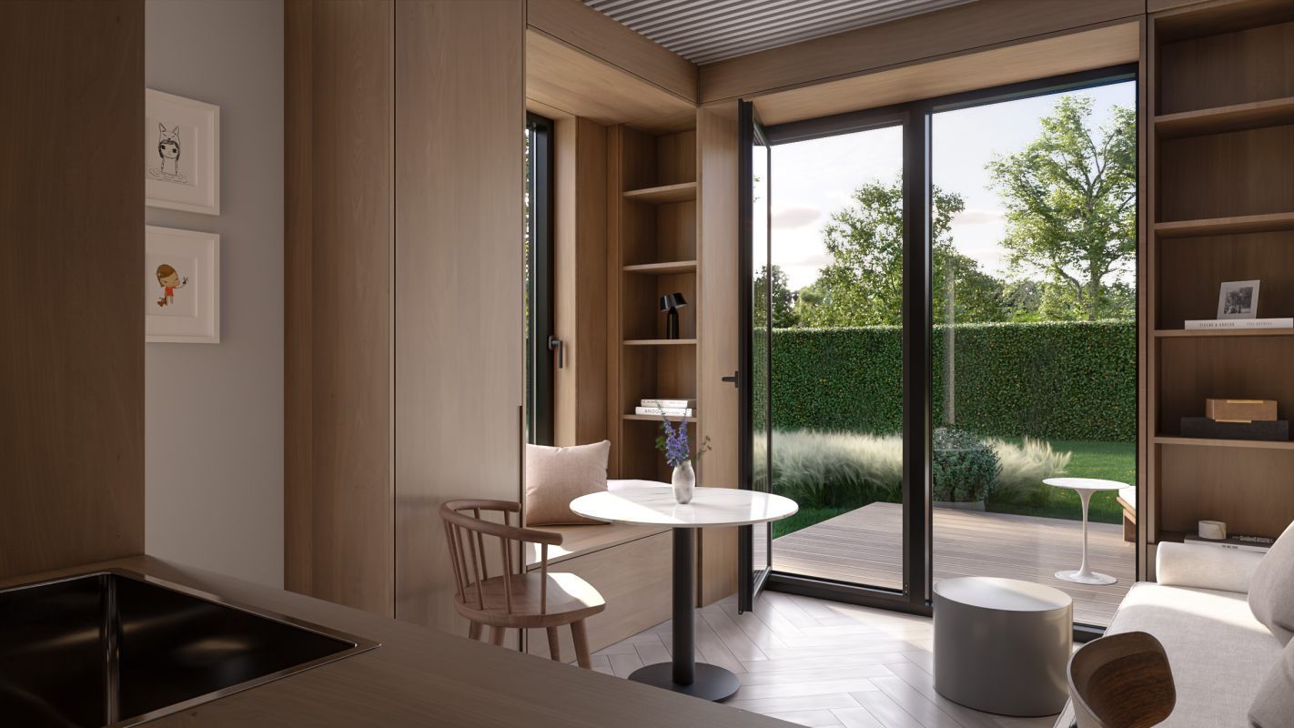 Cube X Oak – Innenraum in Eiche